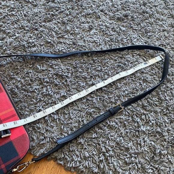 Kate Spade NY Newbury Lane Plaid Small Rachell Satchel - Picture 11 of 16